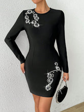 Elegant Sophisticated Cocktail Party Evening Gown